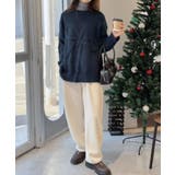 ケーブルリボンルーズニットプルオーバー | Jewelobe | 詳細画像28 