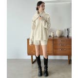 【マルチコルセット付き】ケーブルニットプルオーバー×ショートパンツセットアップ | Jewelobe | 詳細画像19