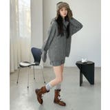 【マルチコルセット付き】ケーブルニットプルオーバー×ショートパンツセットアップ | Jewelobe | 詳細画像34