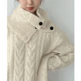 【マルチコルセット付き】ケーブルニットプルオーバー×ショートパンツセットアップ | Jewelobe | 詳細画像4