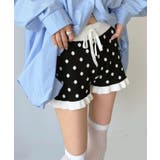 モノトーンドットフリルマイクロニットパンツ | Jewelobe | 詳細画像20 