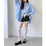 モノトーンドットフリルマイクロニットパンツ | Jewelobe | 詳細画像22 