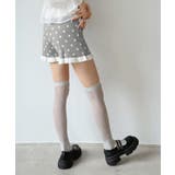 モノトーンドットフリルマイクロニットパンツ | Jewelobe | 詳細画像5 