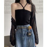 透かし編みショートニットボレロ | Jewelobe | 詳細画像10 