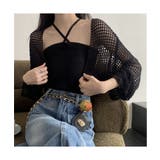 透かし編みショートニットボレロ | Jewelobe | 詳細画像11 
