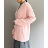 シャギーミディニットカーディガン | Jewelobe | 詳細画像17 