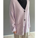 シャギーミディニットカーディガン | Jewelobe | 詳細画像22 