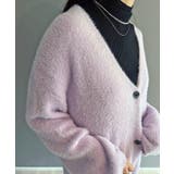 シャギーミディニットカーディガン | Jewelobe | 詳細画像23 