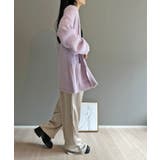 シャギーミディニットカーディガン | Jewelobe | 詳細画像26 