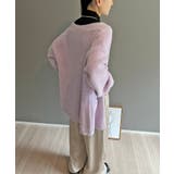 シャギーミディニットカーディガン | Jewelobe | 詳細画像28 