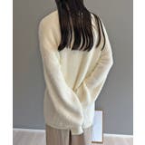 シャギーミディニットカーディガン | Jewelobe | 詳細画像3 