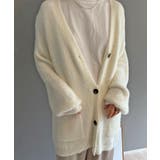 シャギーミディニットカーディガン | Jewelobe | 詳細画像4 