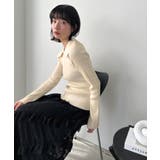ワイドカラーダブルジップフィットニット | Jewelobe | 詳細画像7 
