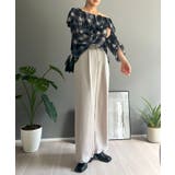 ラッフルカラー2wayチェックブラウス | Jewelobe | 詳細画像23 