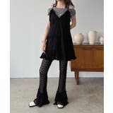 フリル×コットンストライプビスチェディテールキャミチュニック | Jewelobe | 詳細画像12 