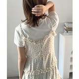 フリル×コットンストライプビスチェディテールキャミチュニック | Jewelobe | 詳細画像24 