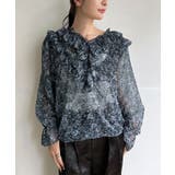 パワーショルダーフリルシアートップス | Jewelobe | 詳細画像10