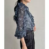 パワーショルダーフリルシアートップス | Jewelobe | 詳細画像12