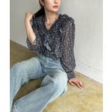 パワーショルダーフリルシアートップス | Jewelobe | 詳細画像22