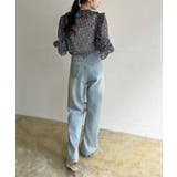 パワーショルダーフリルシアートップス | Jewelobe | 詳細画像24