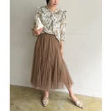 パワーショルダーフリルシアートップス | Jewelobe | 詳細画像8