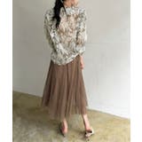 パワーショルダーフリルシアートップス | Jewelobe | 詳細画像9