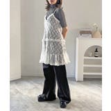 フリル×レースビスチェディテールキャミチュニック | Jewelobe | 詳細画像10 