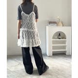 フリル×レースビスチェディテールキャミチュニック | Jewelobe | 詳細画像11 