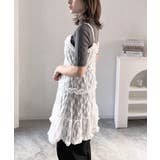 フリル×レースビスチェディテールキャミチュニック | Jewelobe | 詳細画像5 