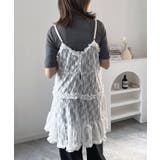 フリル×レースビスチェディテールキャミチュニック | Jewelobe | 詳細画像6 