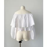 ラッフルフリルオフショルブラウス | Jewelobe | 詳細画像15 