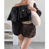 ラッフルフリルオフショルブラウス | Jewelobe | 詳細画像19 