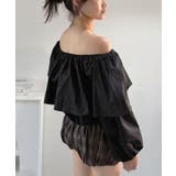 ラッフルフリルオフショルブラウス | Jewelobe | 詳細画像22 