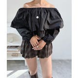 ラッフルフリルオフショルブラウス | Jewelobe | 詳細画像23 