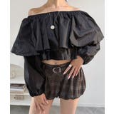 ラッフルフリルオフショルブラウス | Jewelobe | 詳細画像24 