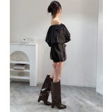 ラッフルフリルオフショルブラウス | Jewelobe | 詳細画像28 