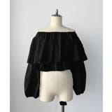 ラッフルフリルオフショルブラウス | Jewelobe | 詳細画像29 