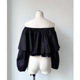 ラッフルフリルオフショルブラウス | Jewelobe | 詳細画像32 