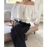 ラッフルフリルオフショルブラウス | Jewelobe | 詳細画像4 