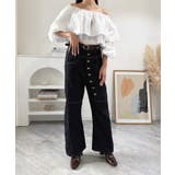 ラッフルフリルオフショルブラウス | Jewelobe | 詳細画像8 