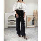 ラッフルフリルオフショルブラウス | Jewelobe | 詳細画像9 