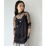 シフォン×レースフリルキャミチュニック | Jewelobe | 詳細画像23