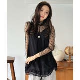 シフォン×レースフリルキャミチュニック | Jewelobe | 詳細画像25