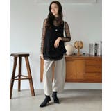 シフォン×レースフリルキャミチュニック | Jewelobe | 詳細画像29