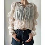 ボリュームシャーリングシアーブラウス | Jewelobe | 詳細画像1 