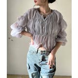 ボリュームシャーリングシアーブラウス | Jewelobe | 詳細画像11 