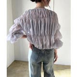 ボリュームシャーリングシアーブラウス | Jewelobe | 詳細画像13 