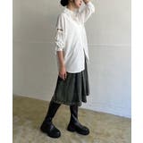 スリーブスラッシュオーバーサイズシャツ | Jewelobe | 詳細画像10 