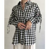 ブラックミックス | スリーブスラッシュオーバーサイズシャツ | Jewelobe