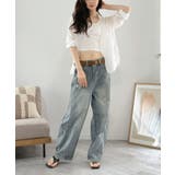 バックレースリボンブラウス | Jewelobe | 詳細画像16 